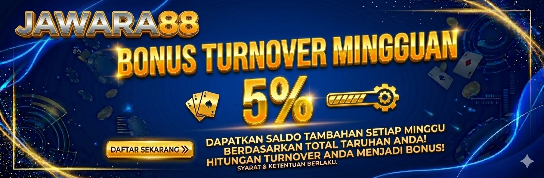 Bonus Mingguan Slot & Casino